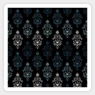 Dark Pastel Haunted Mansion Wallpaper II Sticker